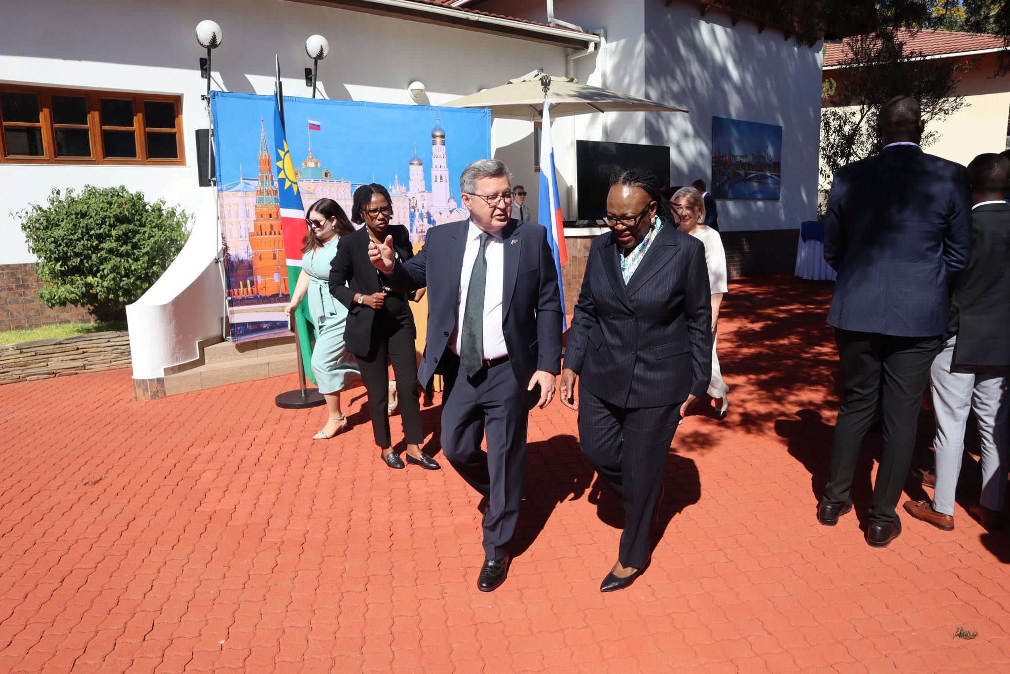 Namibian and Russian Leaders