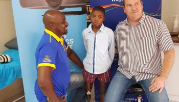 Dream come true for 13-year-old Boy