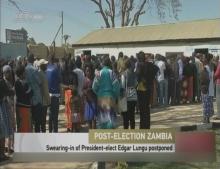 Swearing in ceremony of Zambia's president-elect postponed