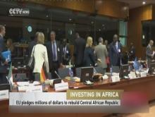 International community pledges to help the Central African Republic