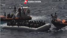 350 migrants rescued of Italian coast 