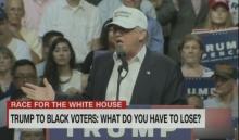 Trump seeks African American vote