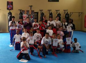 28 students grade in the 2016 MMA and Kickboxing Academy