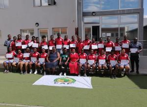 CAF D-licence course for U-15 project concludes 