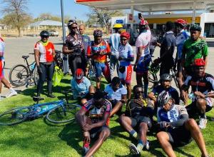 Etameko Cycling club to reach Oshana  Kharas 