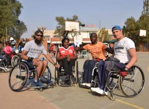 First-ever wheelchair basketball training underway in Windhoek