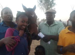 Swaai Rokkie emerges victorious at Gobabis Horse Racing event