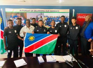 Namibia Sports Commission officially sends off Namibia CHAN squad