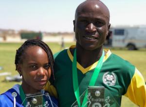 Rainhold Tomas and Lavinia Haitope wins Navachab Half Marathon