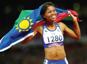 Namibia wins Gold in London