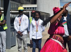 Windhoek-Commonwealth team returns home