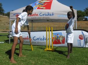 Over 180 children attend Cricket fun day