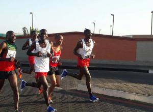 Mutanya and Naigambo 2019 Rossing Marathon Champions