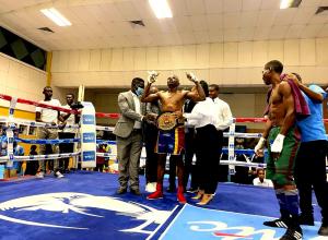 Shaanika wins National Super Bantamweight title