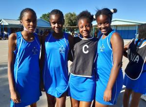 The Suiderhof netball team started the tournament on a high by winning all their games at ease.