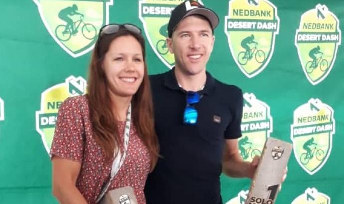 Cycling's power couple claims 2019 Desert Dash