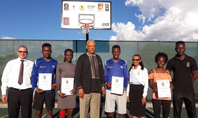  Basketball Artists School awards players