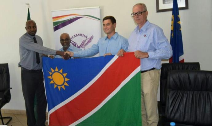 Cricket Namibia receive National Colours