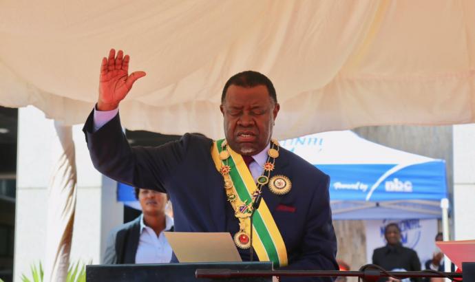 President Geingob inaugurated for second term