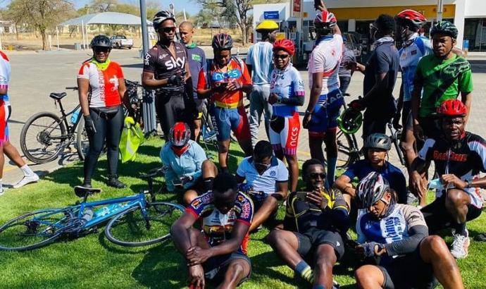 Etameko Cycling club to reach Oshana  Kharas 