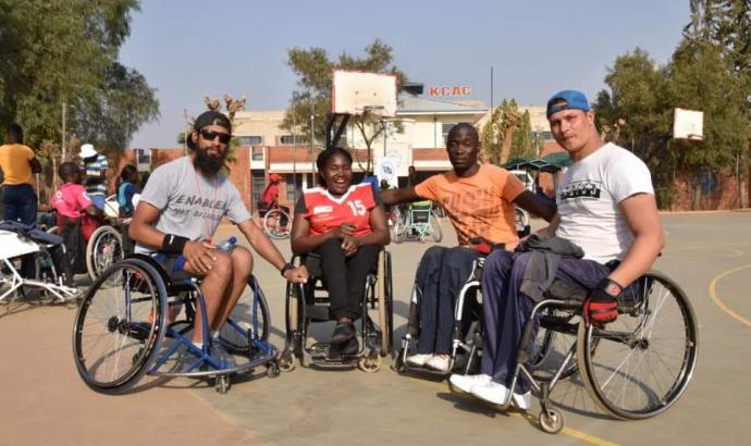 First-ever wheelchair basketball training underway in Windhoek
