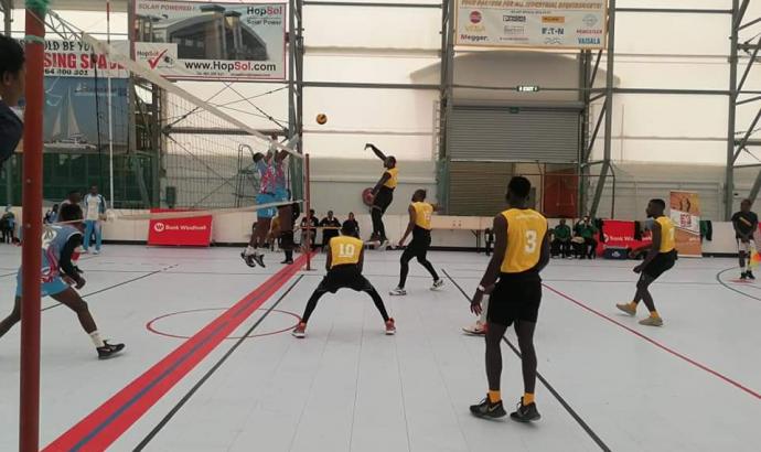  2019 Namibia Volleyball Federation cup finals hosted at the Dome 