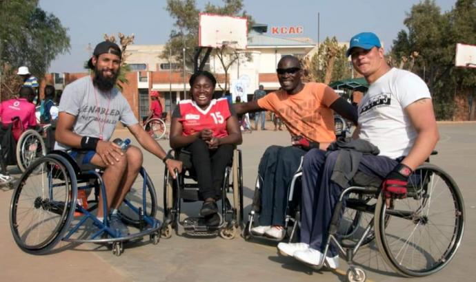 Wheelchair basketballers don't have training facility 