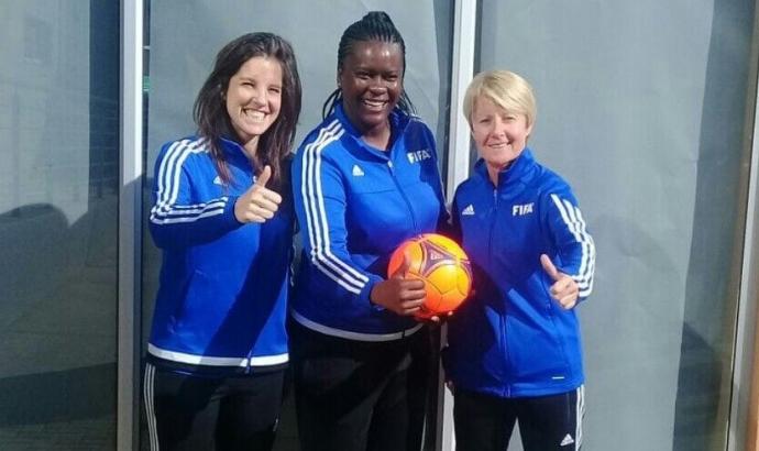 FIFA officials in Namibia for girls’ academy pilot project