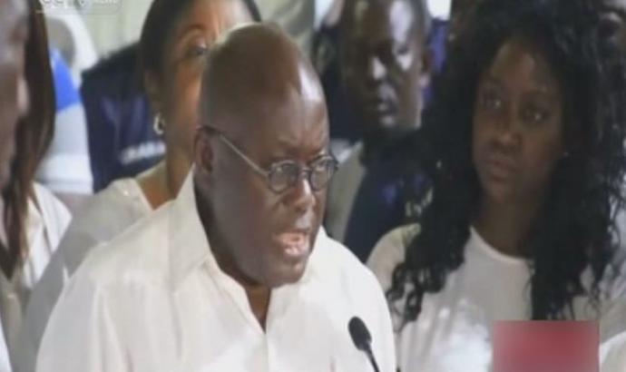 Ghana election: Opposition leader Akufo-Addo declared winner