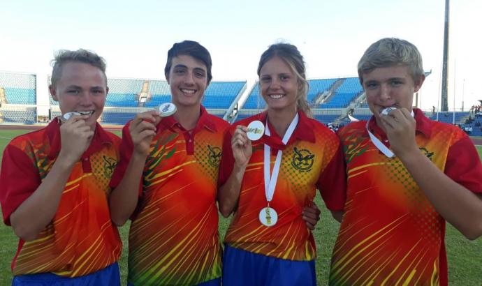 Namibia collects 22 medals on Day1 at COSSASA Athletics in Botswana