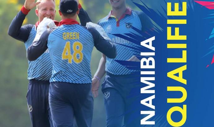 Namibia qualifies for ICC T20 World cup 