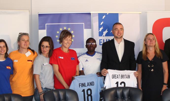 Eunic football tournament  Films launched