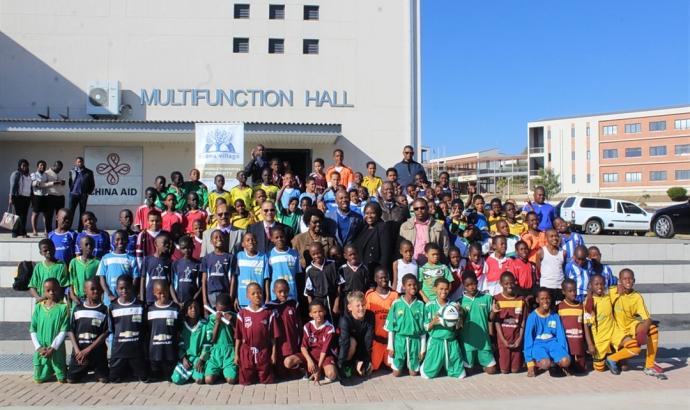 Michelle McLean Primary School launches Mini World Cup
