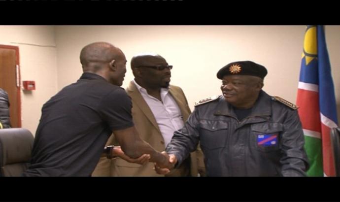 Julius “Blue Machine” Indongo promoted to rank Inspector 