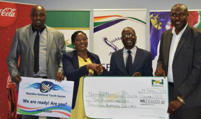 Local companies donate towards National Youth Games