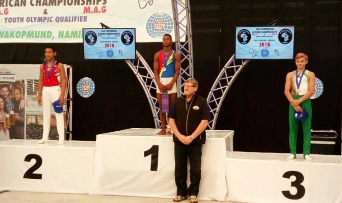 Namibian Gymnasts fails to impress at African champs