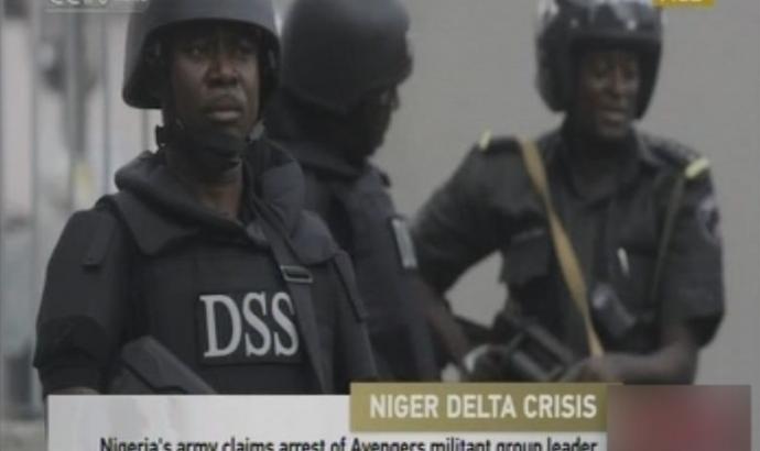 Nigerian army troops arrest one of Niger Delta militant leaders