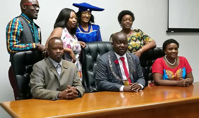 Johannes Hindjou re elected as Okahandja mayor 