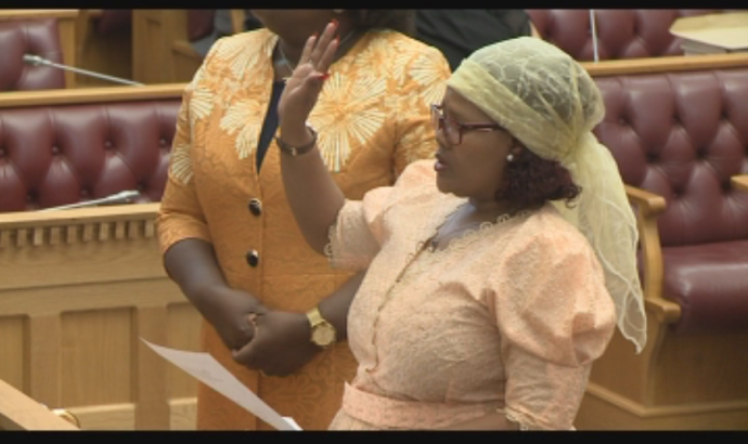 Paula Kooper sworn in as Swapo Member of Parliament