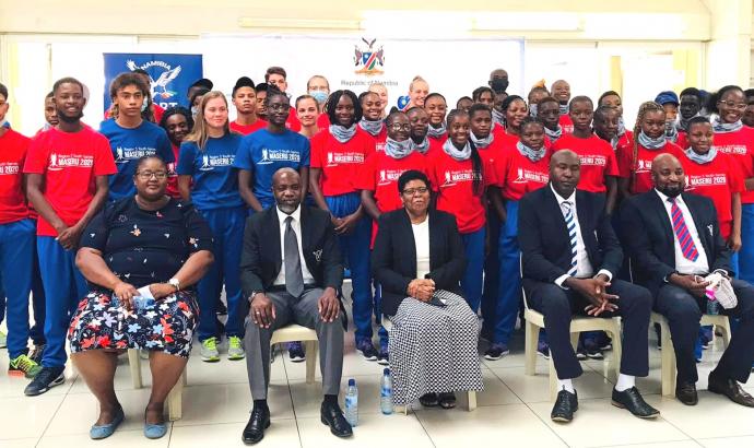 Team Namibia off to AUSC Region 5 games