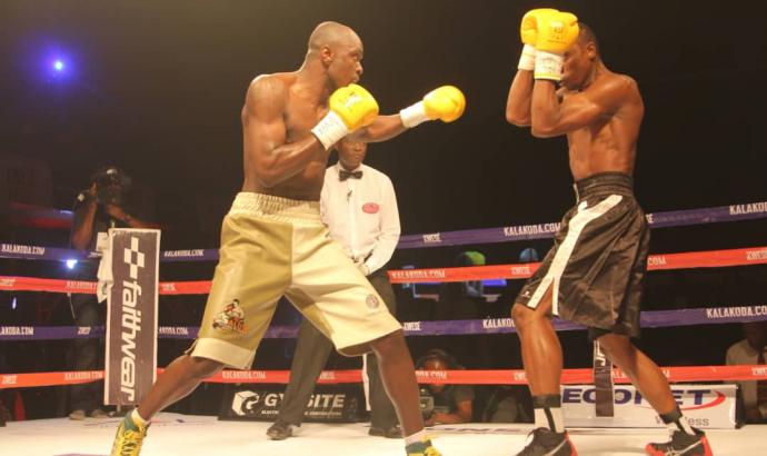 Ndafoluma defends title by TKO