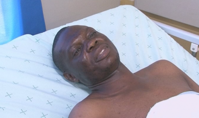 Zambian truck driver brutally attacked 