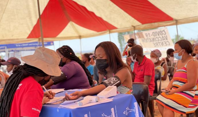 First Lady's office organises pop-up vaccination campaign titled 'Love Protects Do your Part' 