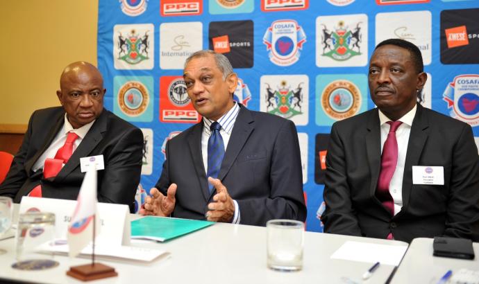 COSAFA elects Frans Mbidi as Vice President.