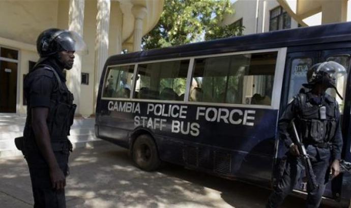 Gambia troops take over electoral commission offices 