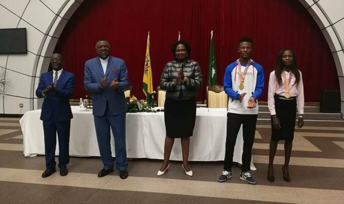 Jonas and Johannes crowned Sportsman and woman of the year