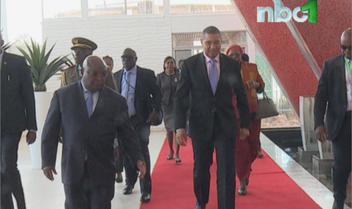 Jamaican Prime Minister arrives in Namibia for four day official visit