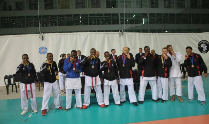 Karate on the rise in Namibia