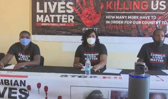 Namibian Lives Matter Movement disappointed by Government's reaction to BDF killings