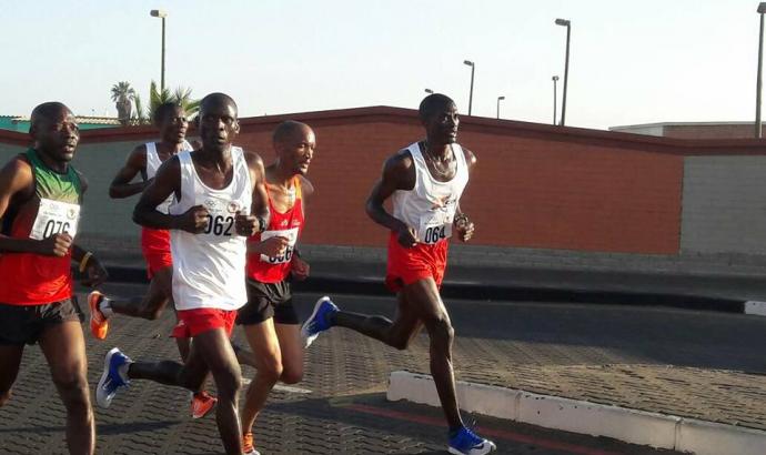 Mutanya and Naigambo 2019 Rossing Marathon Champions